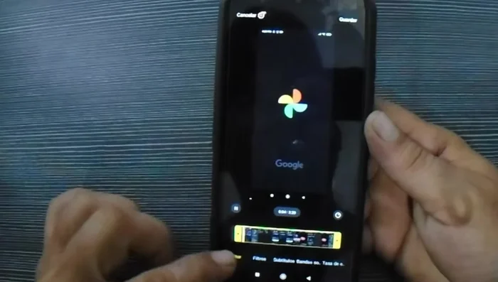 Ajusta los marcadores amarillos hasta obtener el recorte deseado.