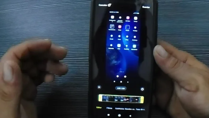 Ajusta los marcadores amarillos hasta obtener el recorte deseado.