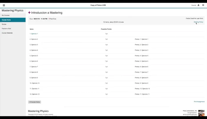 Revisa las políticas de tiempo ('Time and Say Meant Policy'): Informa sobre el tiempo asignado a cada pregunta.