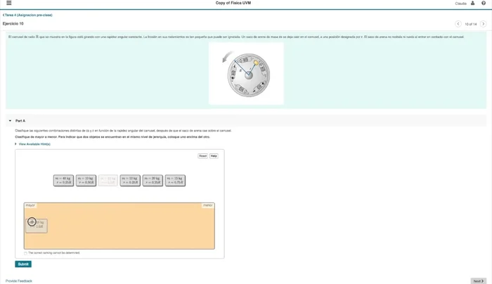Completa las preguntas de arrastrar y soltar o de lienzo según se requiera.