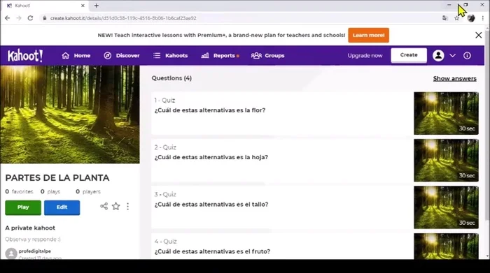 Dar click al botón 'Play'.