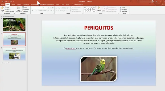 Establecer el tiempo en segundos para que la diapositiva cambie automáticamente. Por ejemplo, 5 segundos.