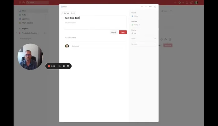 Revisar y modificar la recurrencia de las subtareas si es necesario.