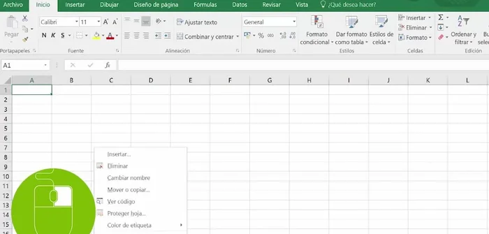 Haz clic derecho sobre la pestaña de la hoja. Selecciona 'Cambiar nombre'. Borra el nombre predeterminado y escribe el nuevo nombre.