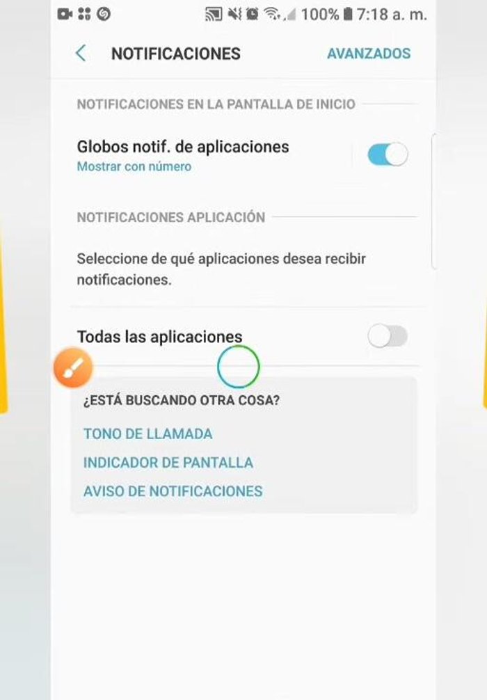 Para controlar notificaciones desde tu teléfono, ve a la configuración de tu teléfono, luego a "Notificaciones", busca Facebook y desactiva las notificaciones.