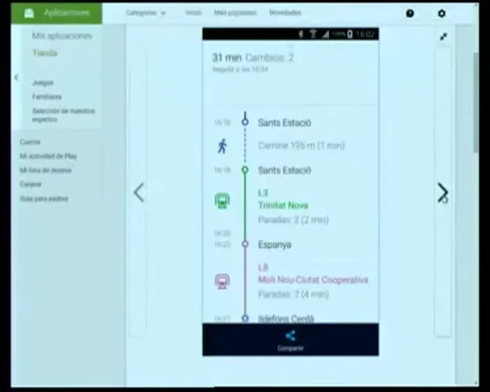 Consulta información adicional como atracciones turísticas, puntos de interés, paradas de taxis, farmacias, etc.