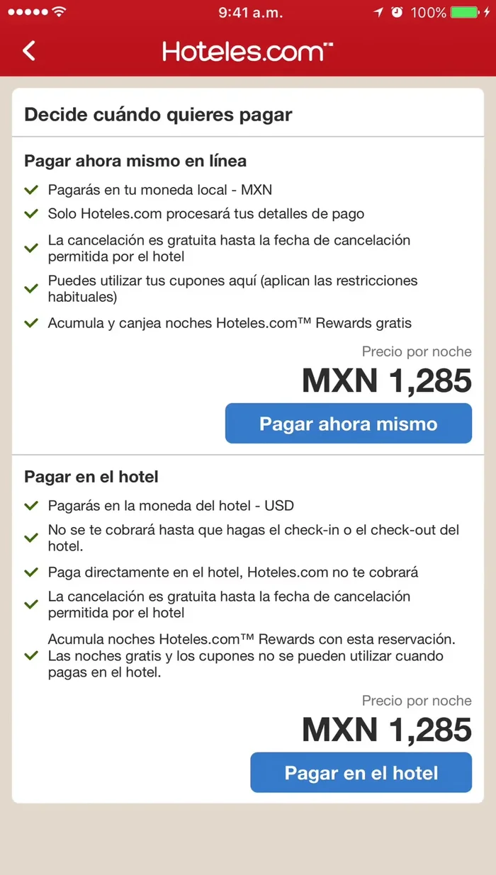 Haz clic en 'Reservar'. Recibirás una confirmación por correo electrónico.