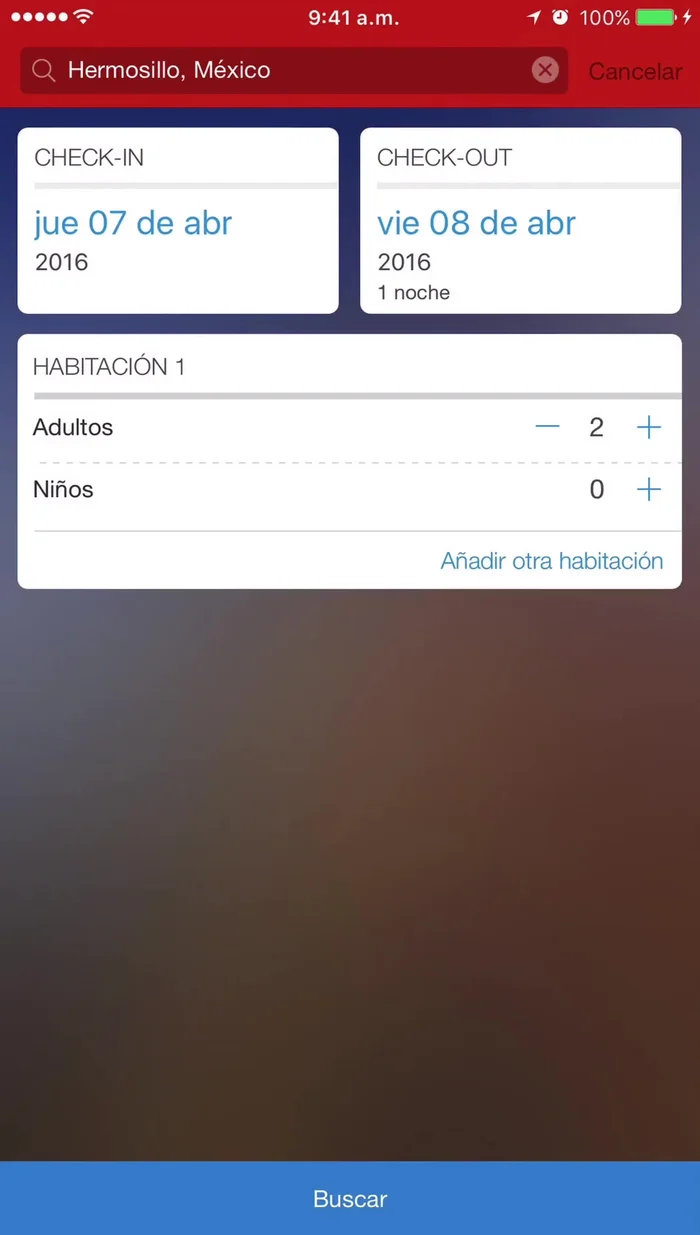 Indica el número de adultos que se hospedarán.