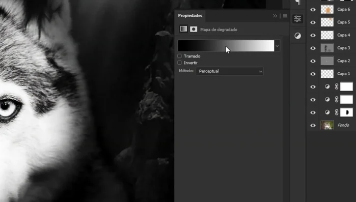 Agregar un efecto de granulado para un toque final.