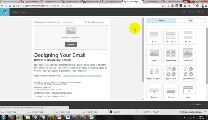 Personalizar el 'Preheader' con información concisa del boletín (traducir a español si es necesario).