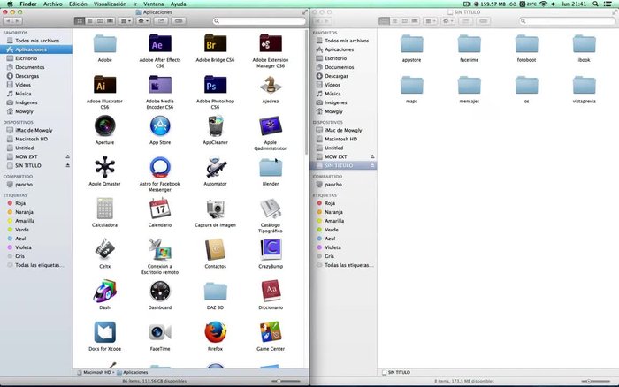 Determinar la causa: Programas de optimización o limpieza de disco (como MacKeeper o similares) han eliminado carpetas esenciales de las aplicaciones.