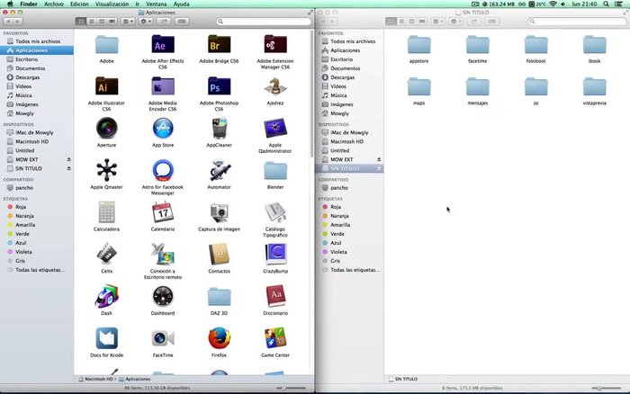 Determinar la causa: Programas de optimización o limpieza de disco (como MacKeeper o similares) han eliminado carpetas esenciales de las aplicaciones.