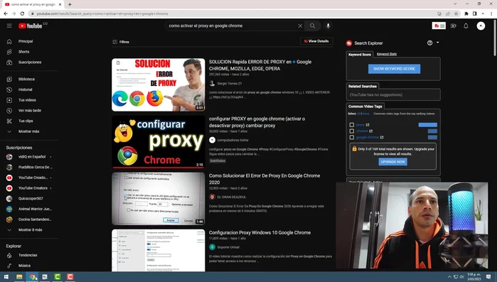 En el menú izquierdo, seleccionar 'Sistema'.