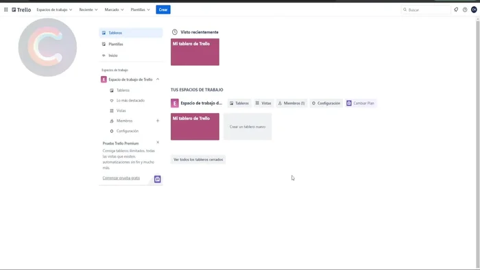 Ir a trello.com e iniciar sesión.