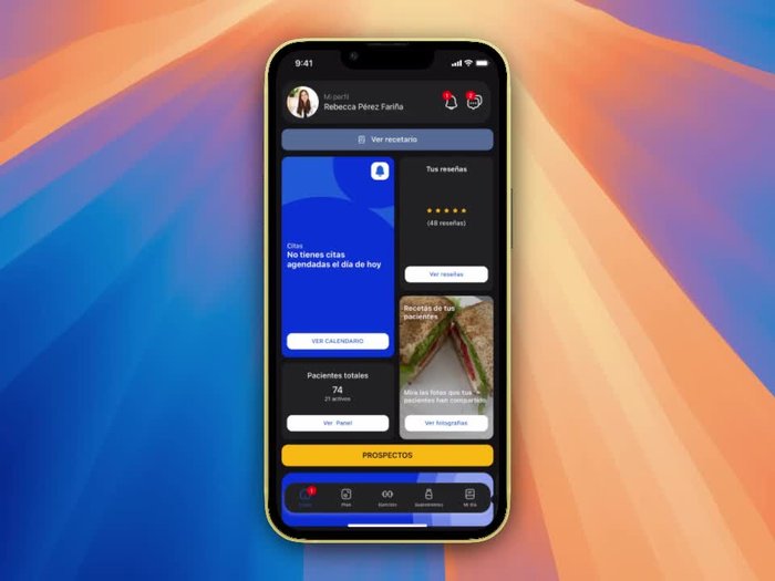 Accede a la sección de planificación de tu aplicación.