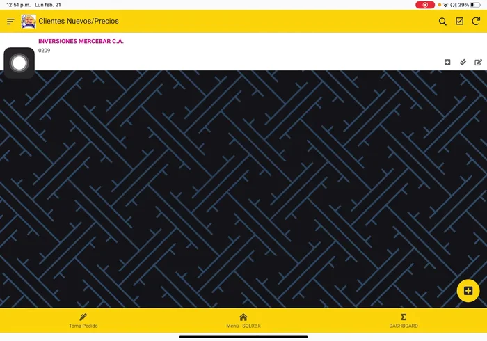 Activar el cliente marcando un doble check para habilitarlo para transacciones.