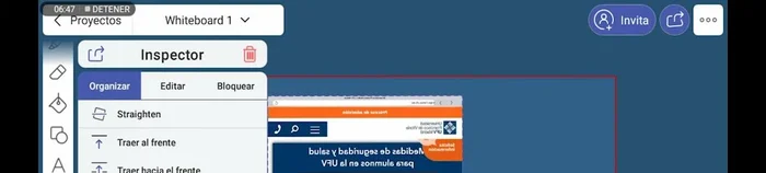 Utilizar las funciones de deshacer y rehacer.