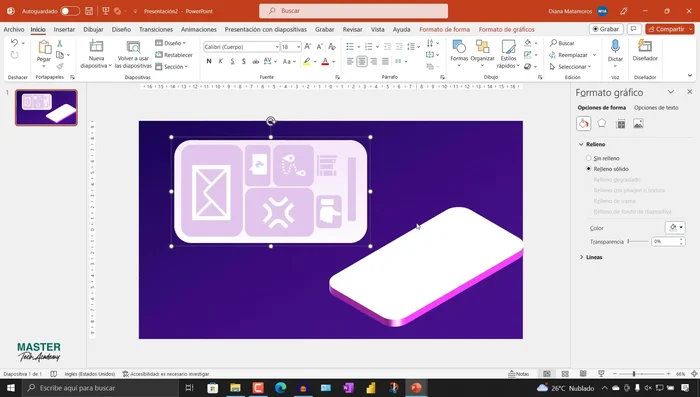 Superponer la pantalla al cuerpo del teléfono y agrupar ambos elementos.