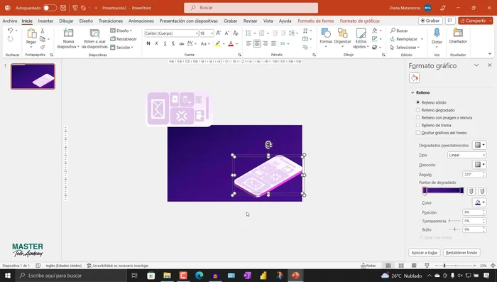 Superponer la pantalla al cuerpo del teléfono y agrupar ambos elementos.