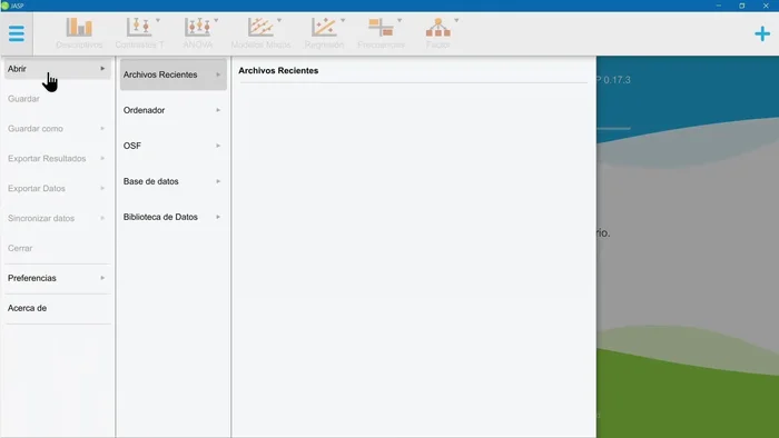 Modificar la clasificación de variables. Una vez definidos los valores perdidos, se puede cambiar la clasificación de las variables (nominal, ordinal, escala).