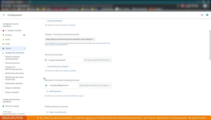 Envía las invitaciones.