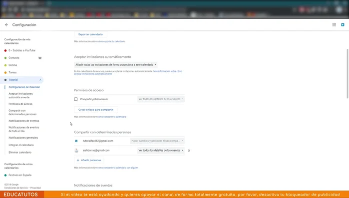 Envía las invitaciones.