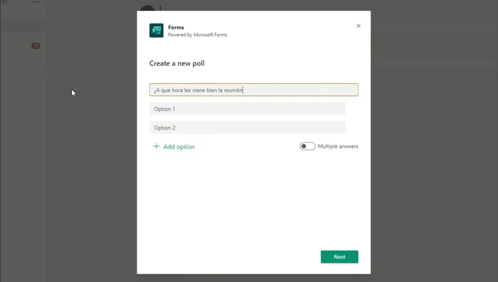 Haz clic en 'Iniciar' para generar la encuesta automáticamente.