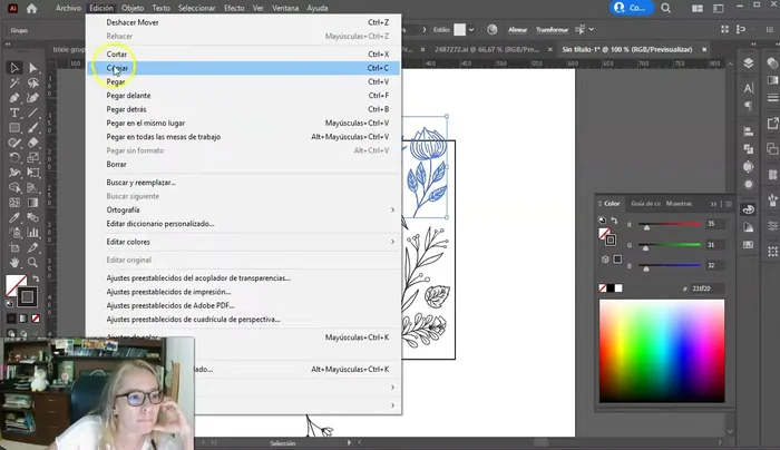 Utiliza las funciones 'Copiar' y 'Pegar delante' (Control+C, Control+F) para duplicar elementos y desplazarlos (usando la herramienta 'Transformar' para ajustar las coordenadas X e Y) para crear la repetición del patrón.