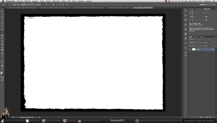 Selecciona todo (Control+A) y copia (Control+C) el marco.