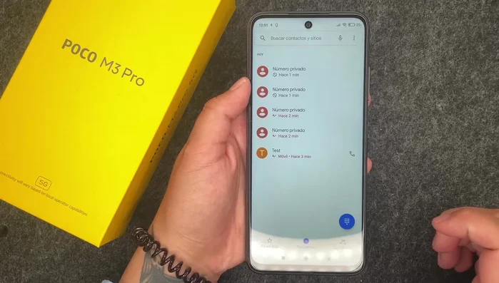 Accede a los ajustes de tu POCO M3 Pro.