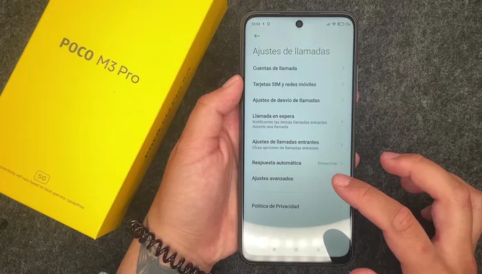 Selecciona 'Ajustes avanzados'.