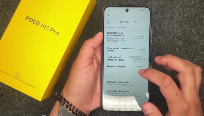 Activa la opción 'Ocultar mi número para llamadas salientes'.