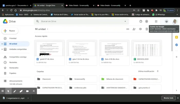 Acceder a Google Drive.