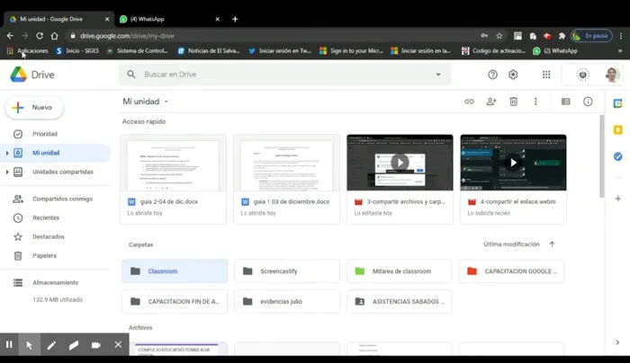 Acceder a Google Drive.