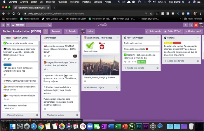 Utilizar listas para organizar tareas según prioridad y estado de progreso.