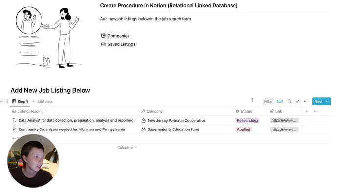 Crear una nueva propiedad (ej: 'Enfoque') con una casilla de verificación para filtrar las nuevas entradas. Ocultar esta propiedad de la vista.