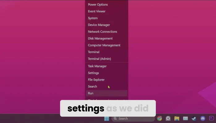 Desplácese hacia abajo y haga clic en 'Cámara'.