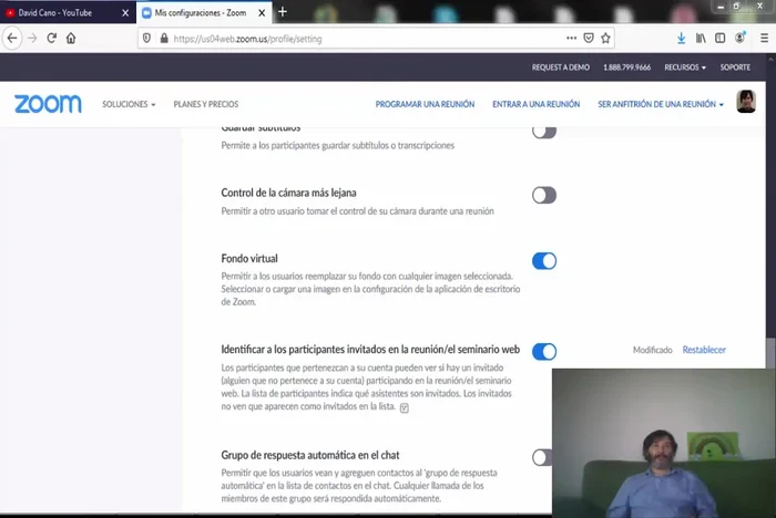 Activar 'Sala de espera': Permite controlar quién entra a tu reunión y evitar intrusos.