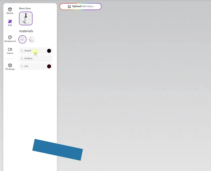 Ajustar el tamaño y la posición de la imagen en la etiqueta.