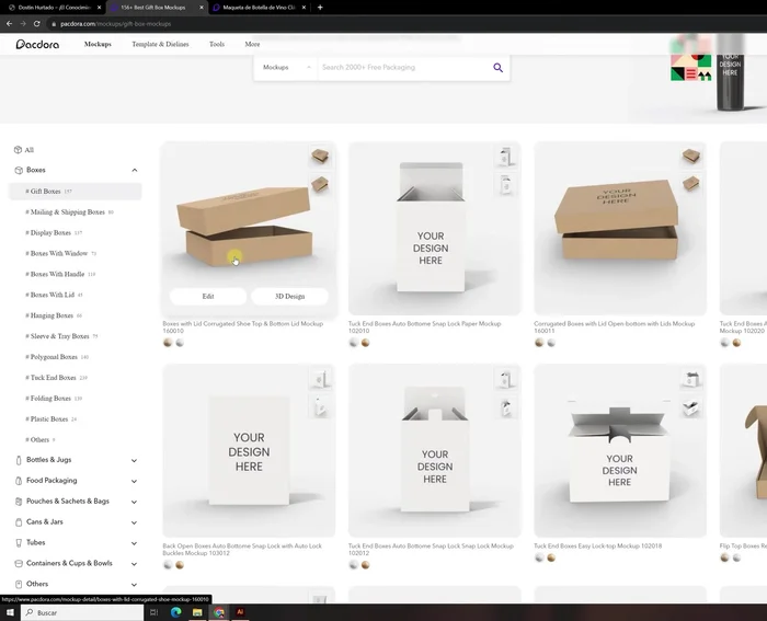 Subir el diseño final a PacDora.
