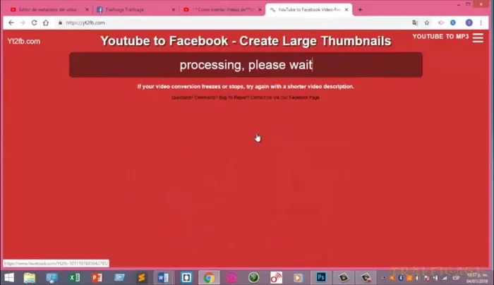 Copiar el nuevo enlace.