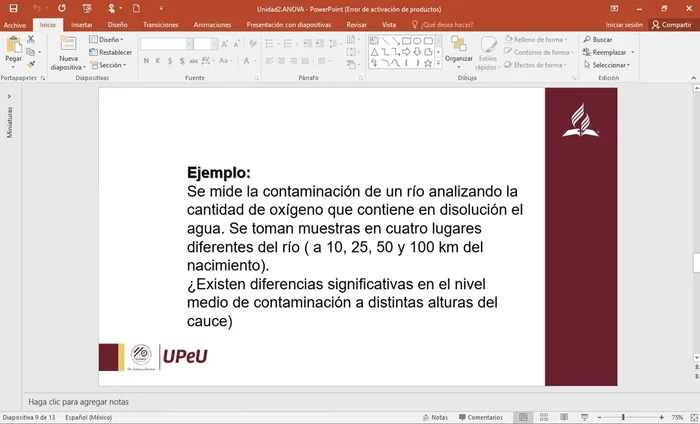 Ingreso de datos en SPSS: Creación de variables (contaminante y distancia).