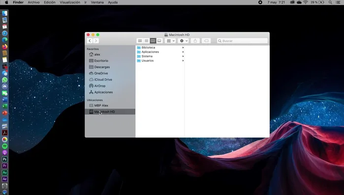 Haz una copia de seguridad del archivo arrastrándolo al escritorio y renombrándolo (ej: 'original').