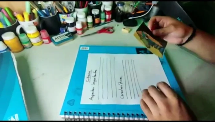 Incluir la imagen (impresa o dibujada).