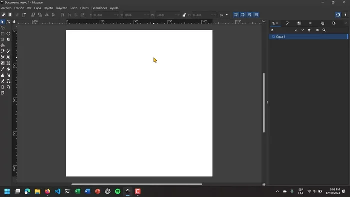 Acceder al menú 'Archivo' -> 'Ayuda' -> 'Acerca de Inkscape' para ver la versión instalada.