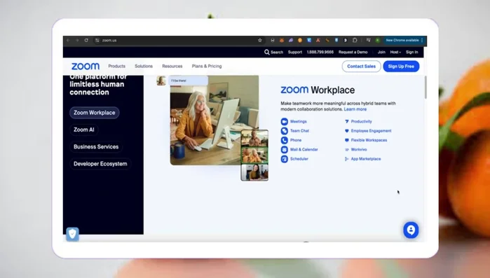 En la configuración, busca la opción "Fondo virtual" o similar.