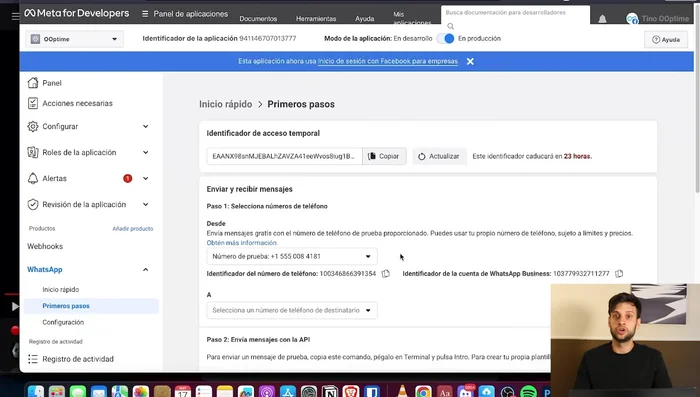 Añadir método de pago: en la aplicación de WhatsApp Business, configura un método de pago (tarjeta de crédito o débito).
