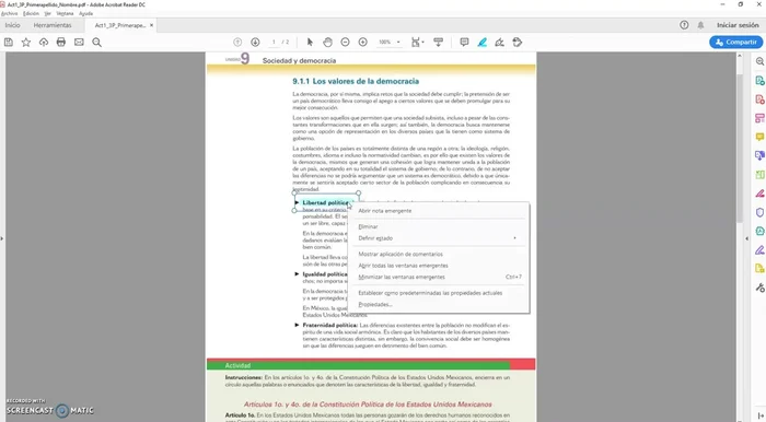 Convertir las propiedades del subrayado a 'predeterminadas' para asegurar la visibilidad.