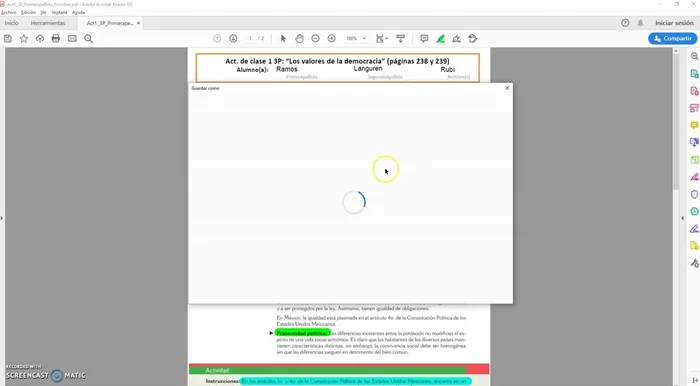Guardar los cambios en el archivo PDF.