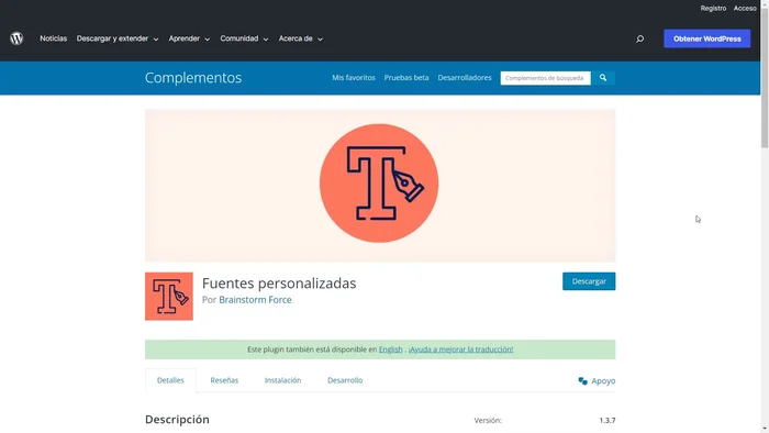 En WordPress, ir a Plugins > Añadir nuevo > Subir plugin. Seleccionar el archivo del plugin y hacer clic en Instalar y activar.